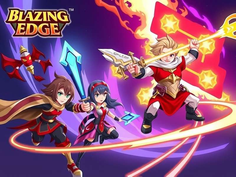 Blazing Edge Blitz Game Heroes
